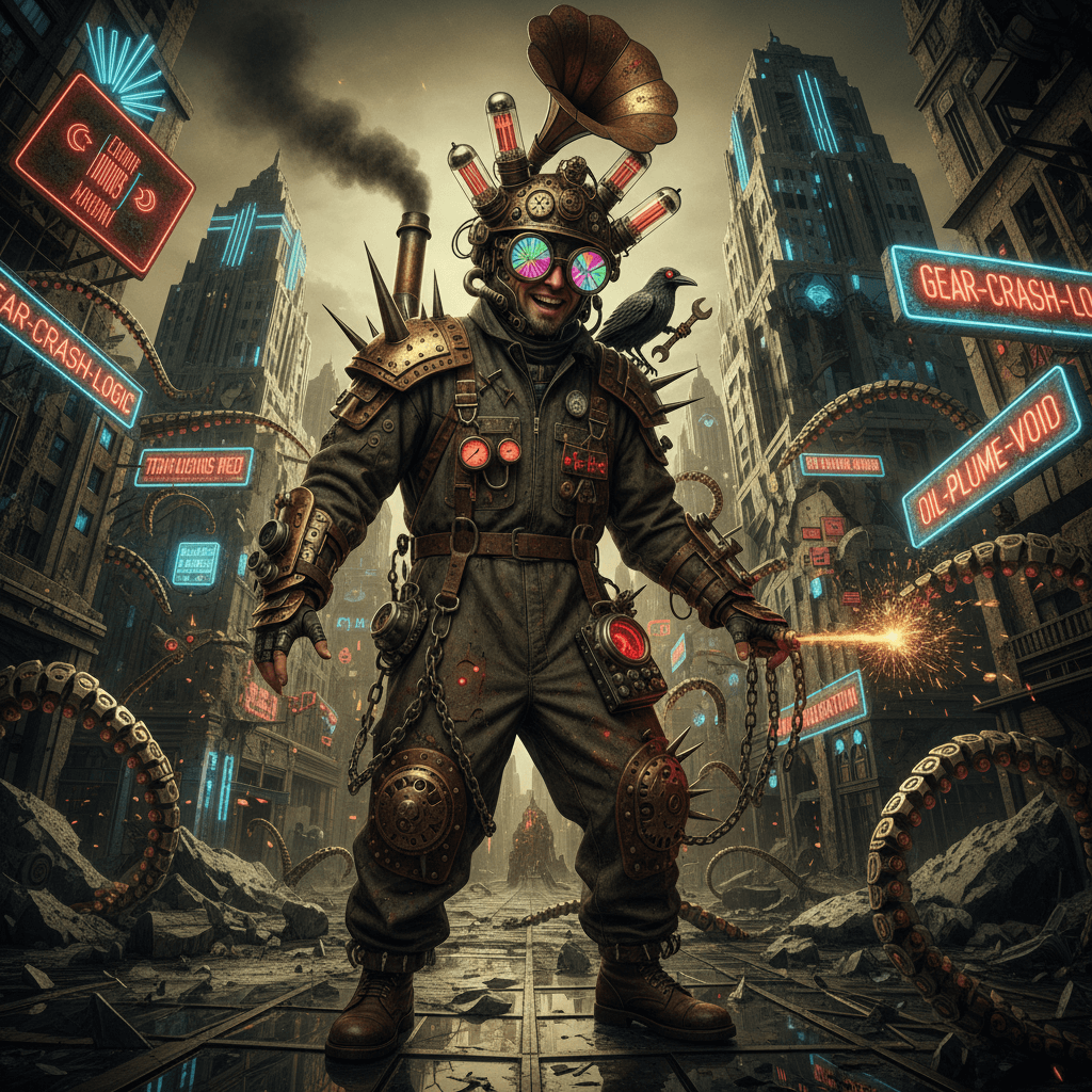 When steampunk cosplay meets unhinged avant-garde fashion madness