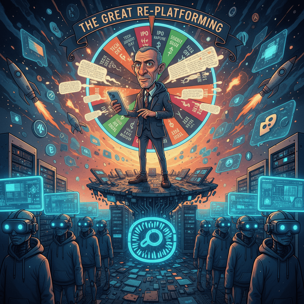 weakest link but make it tech-bro eschatology with peter thiel