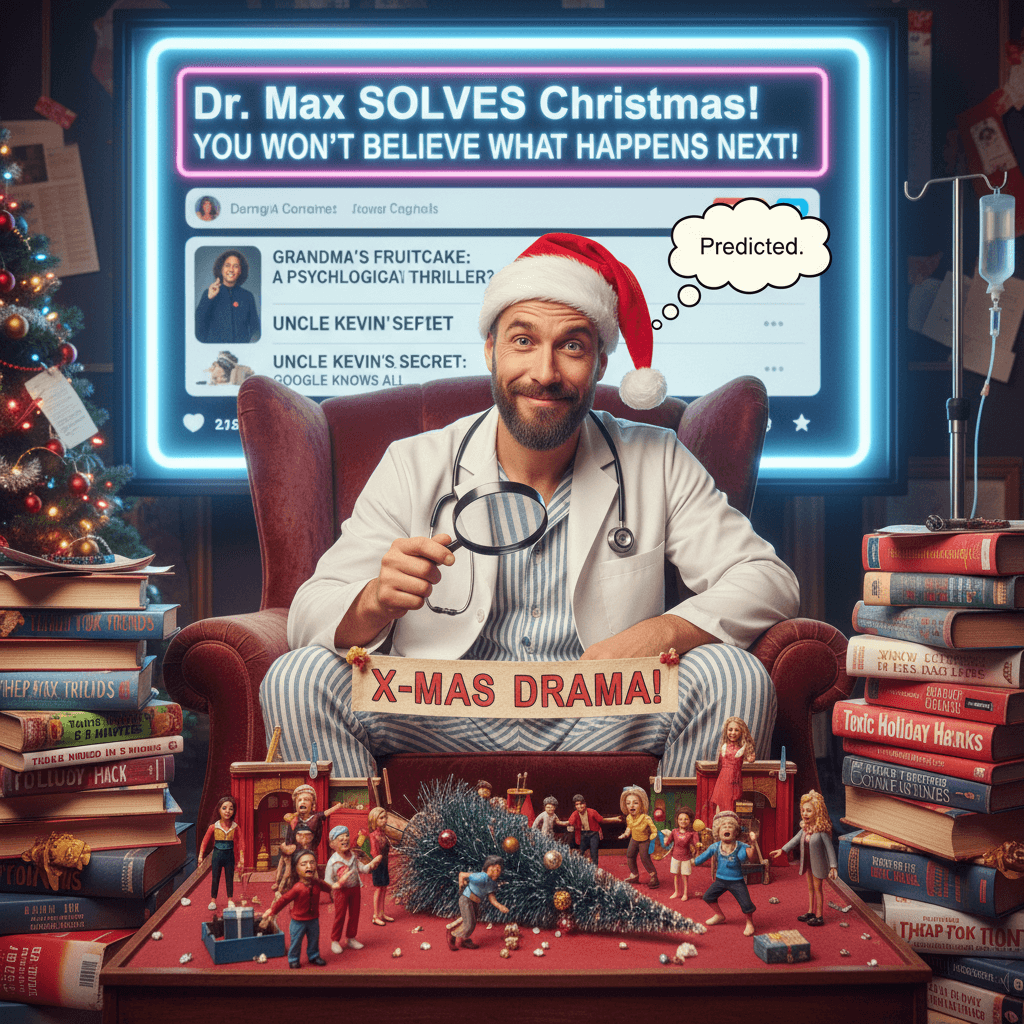 Dr. Max discovers Christmas drama, everyone shocked (they were not)