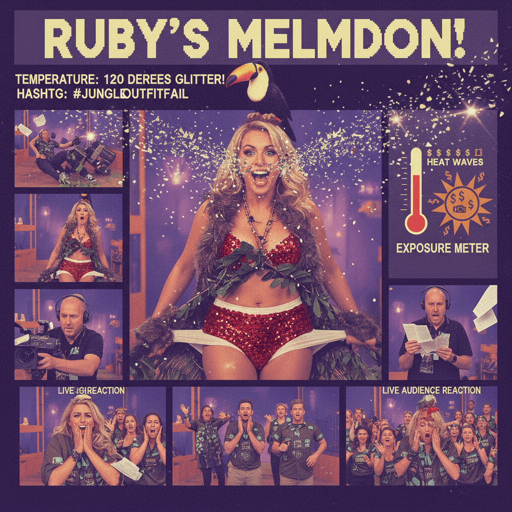 Ruby's I'm A Celebrity debut: more exposure than the jungle heat