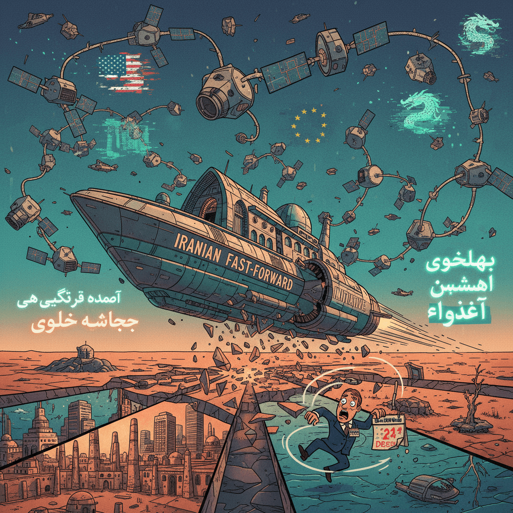 Iran speedrunning sci-fi plot while we're still in 2024