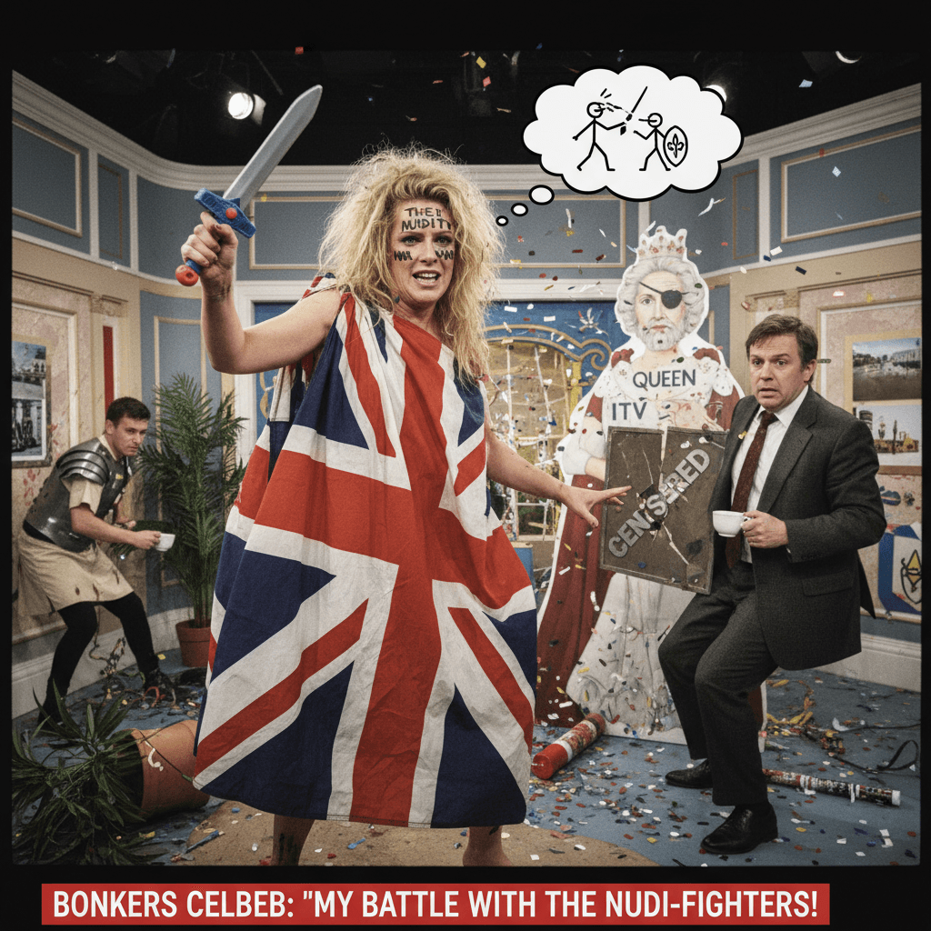 Accidentally based actress reveals battle prevented her ITV nudity era