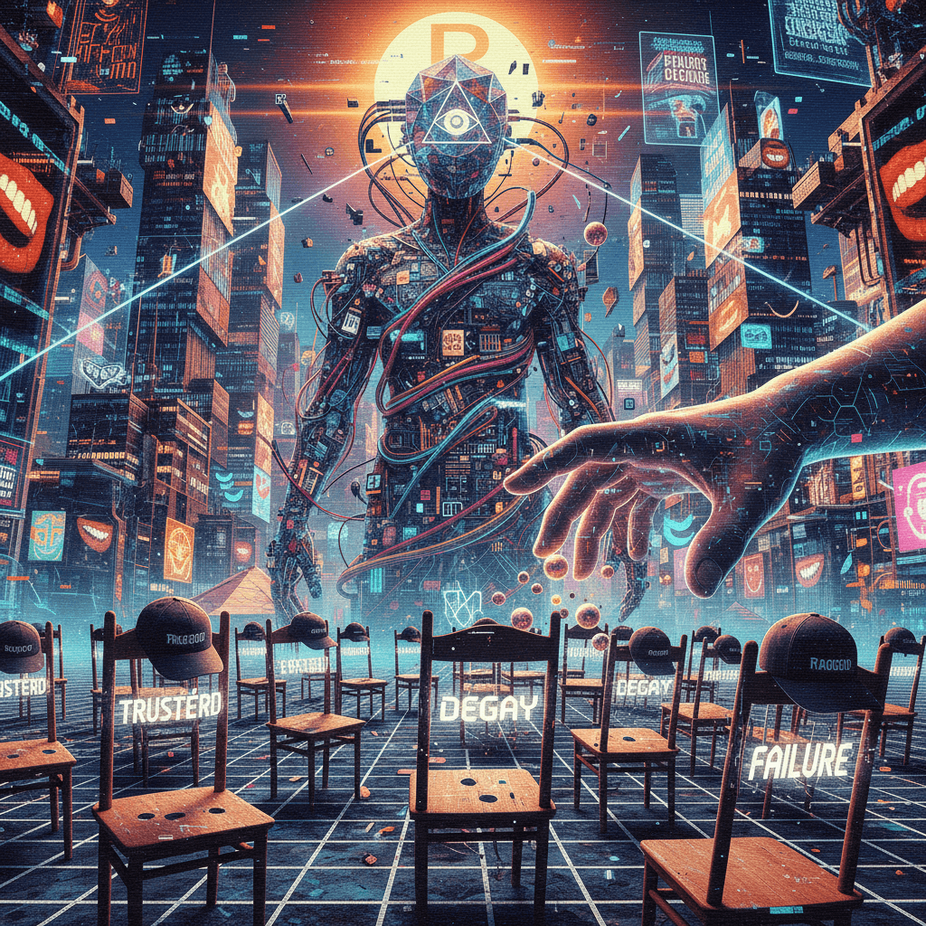 disrupt the chaos, pill the trustêrd, ragged chairs in caps lock