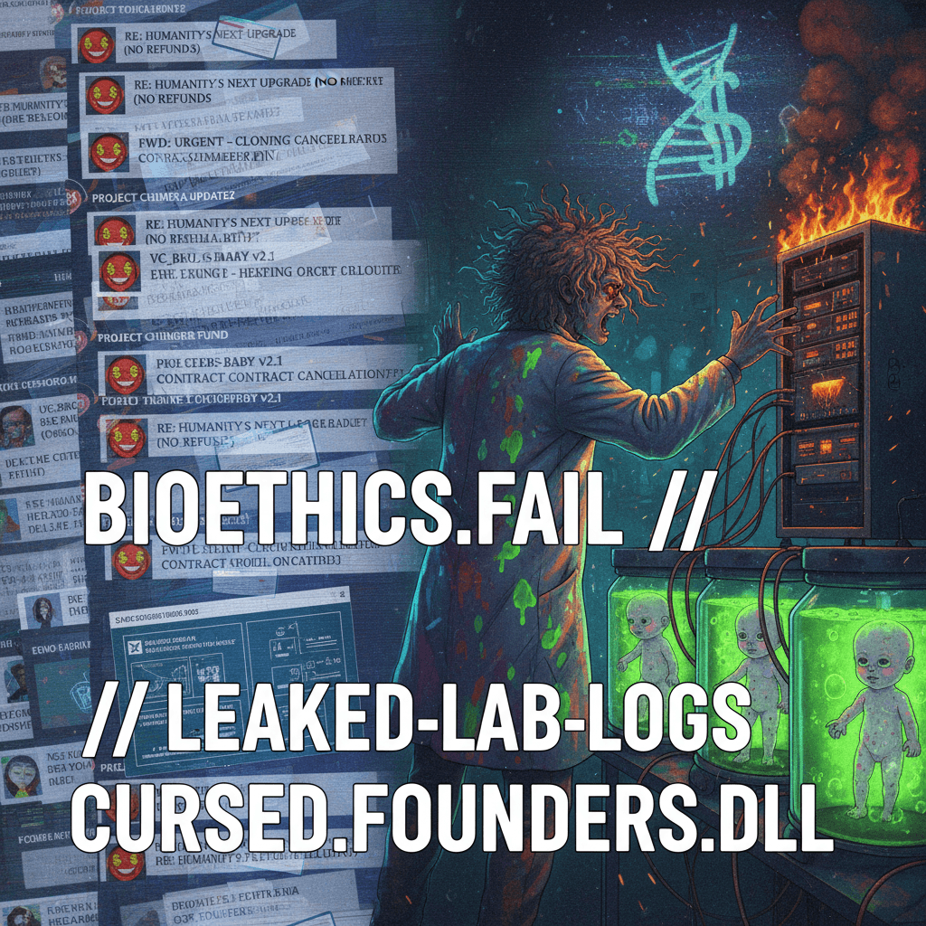 venture capital meets mad scientist in the most unhinged email chain ever