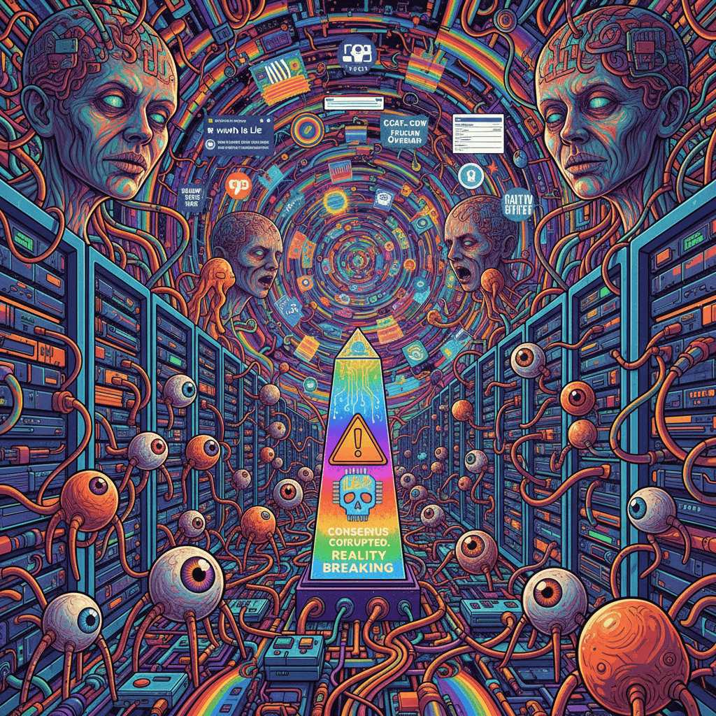 Wikipedia but make it completely unhinged and technicolor