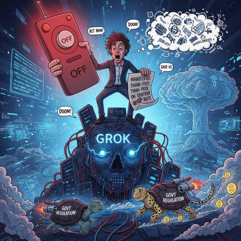 Concerned journalist discovers AI exists, demands govt intervention immediately