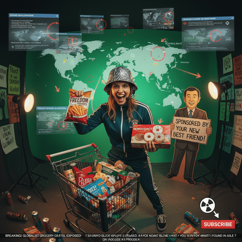 Shopping haul but make it geopolitical propaganda