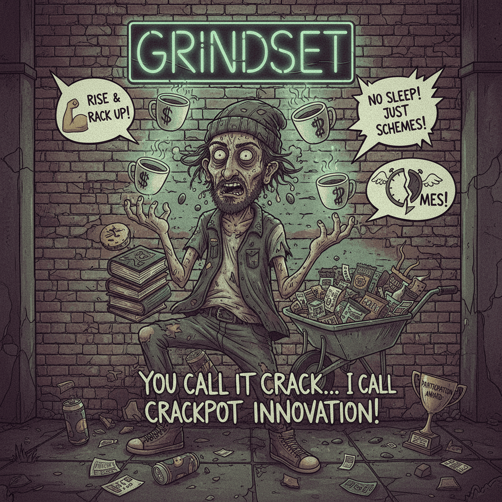 broke crackhead has better work ethic than you, apparently