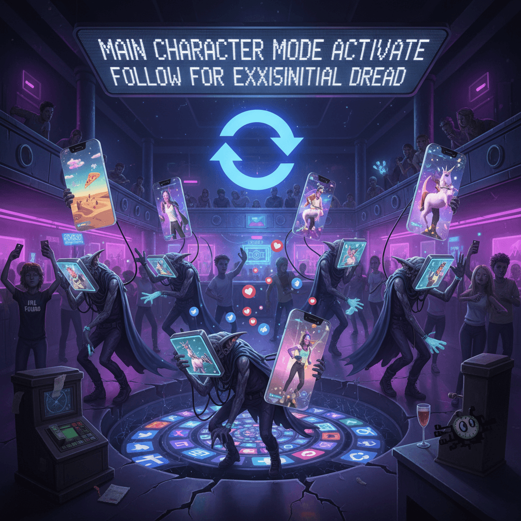 Seven internet goblins walk into a club, reality checks out