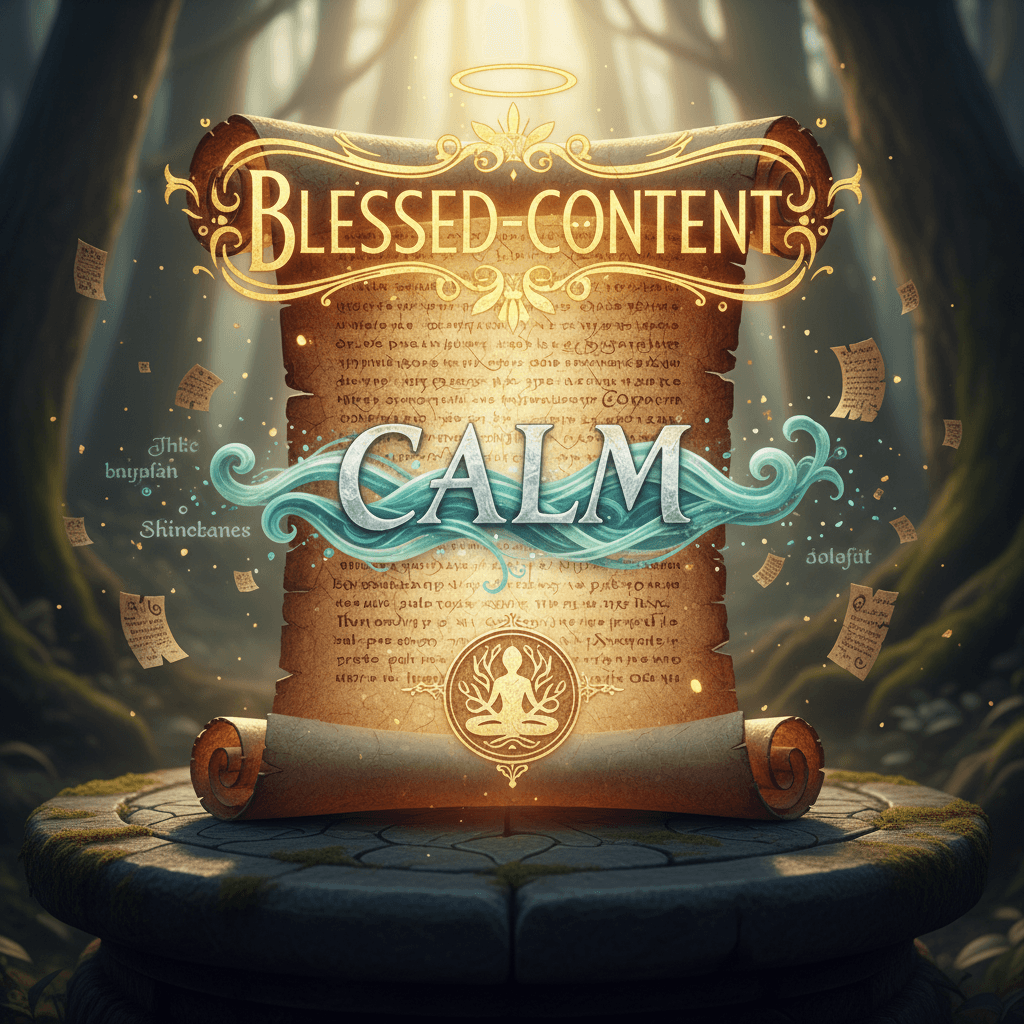 gratitude journaling meets self-help fever dream, inexplicably sincere