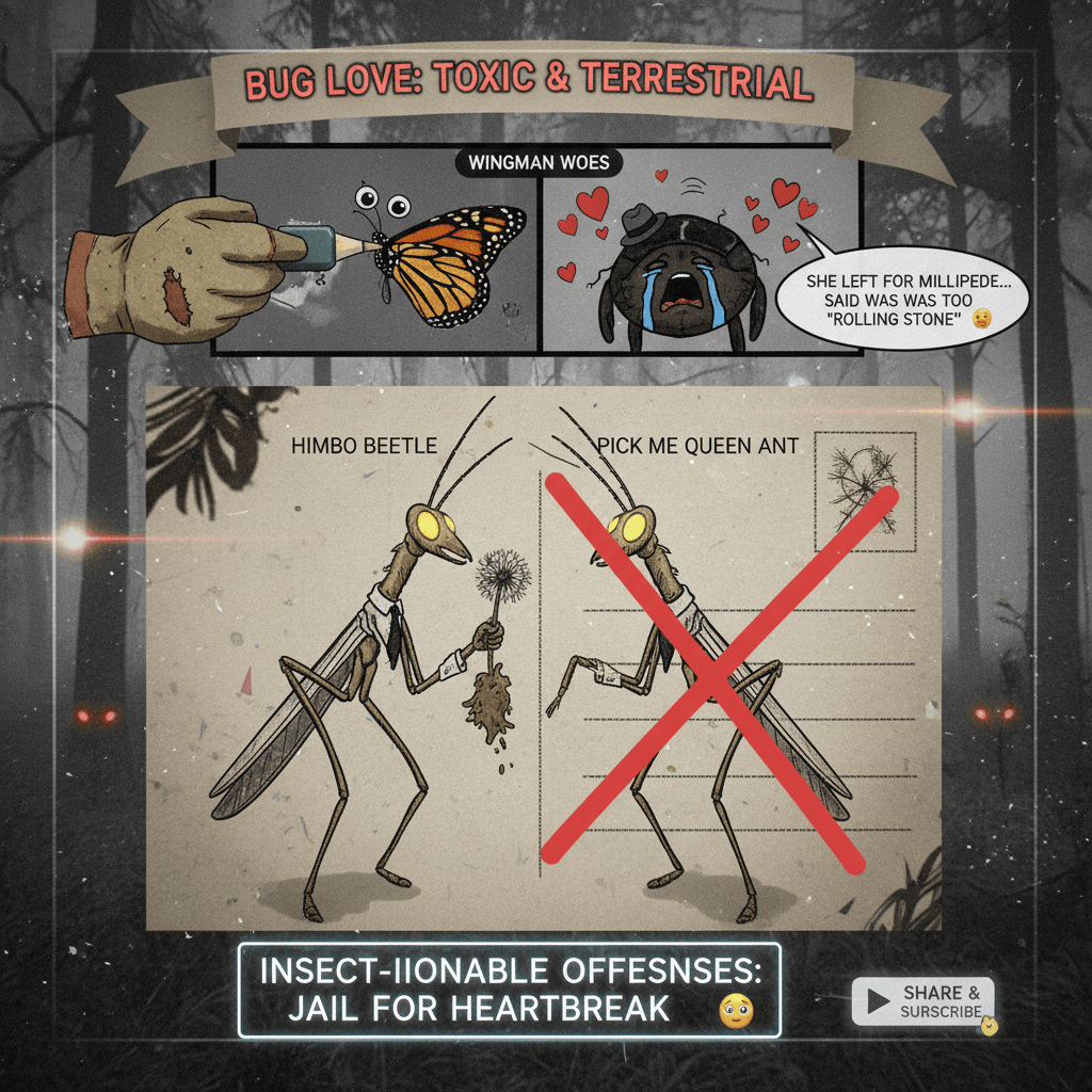 romantic advice but make it entomologically criminal