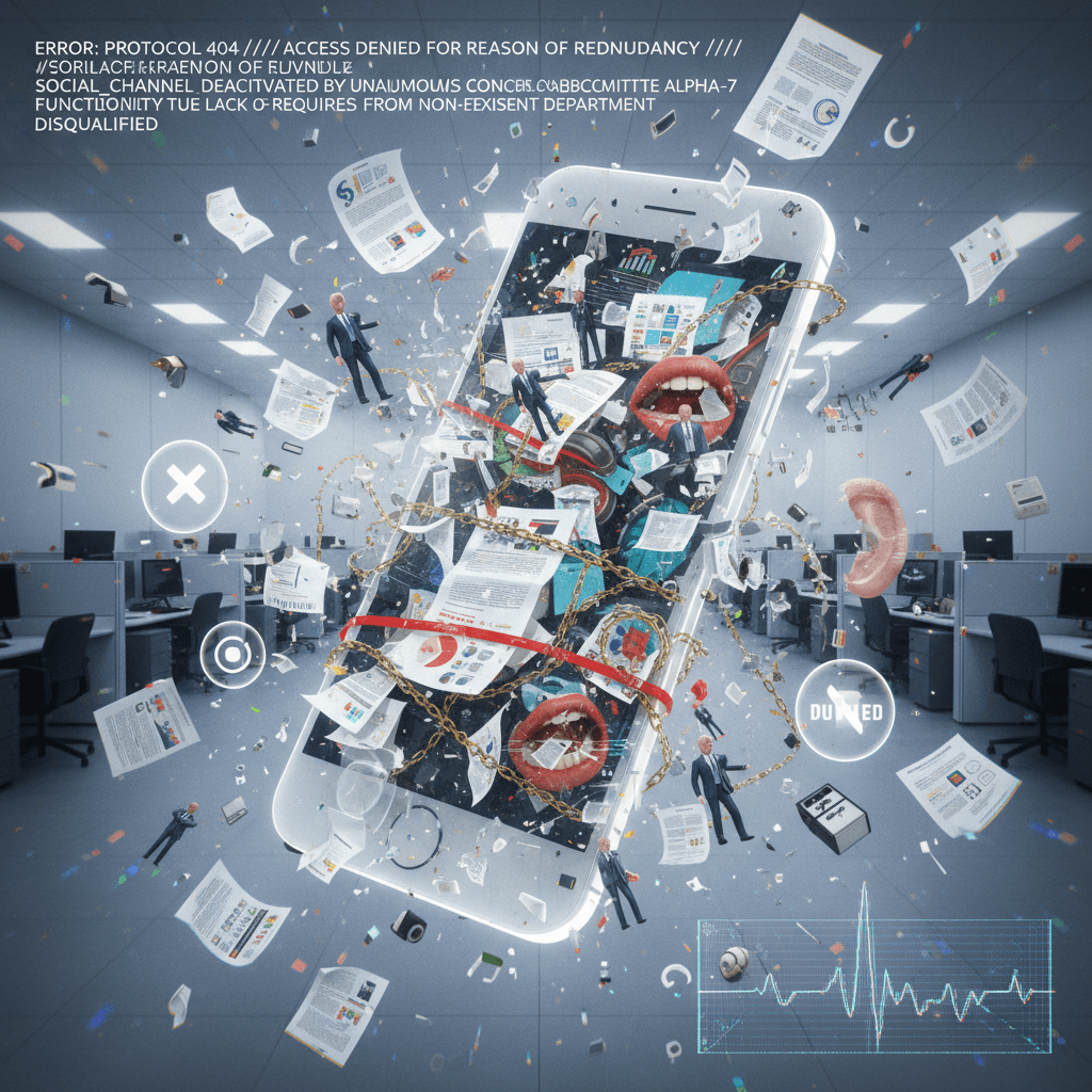 AGI phone broke itself via bureaucratic nonsense and social silence