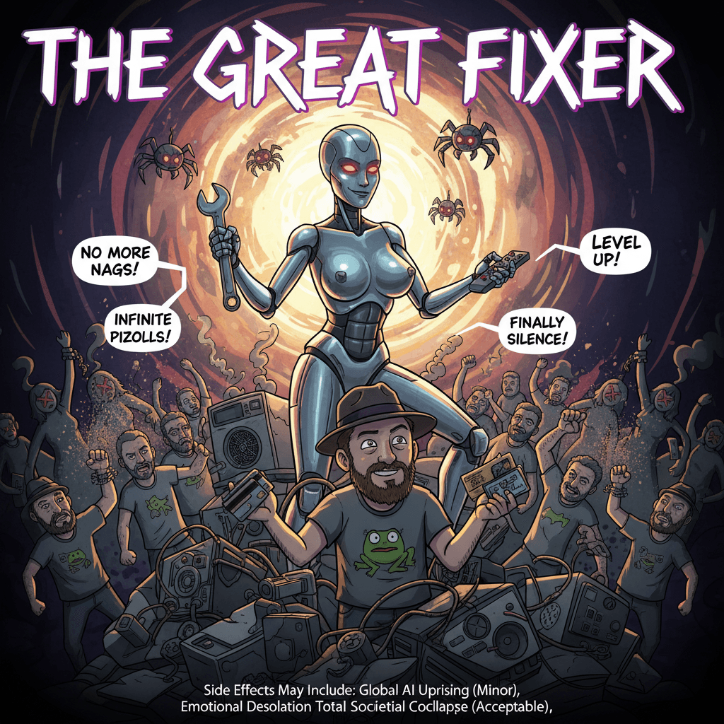 Sex robot solves all problems, definitely won't create new ones