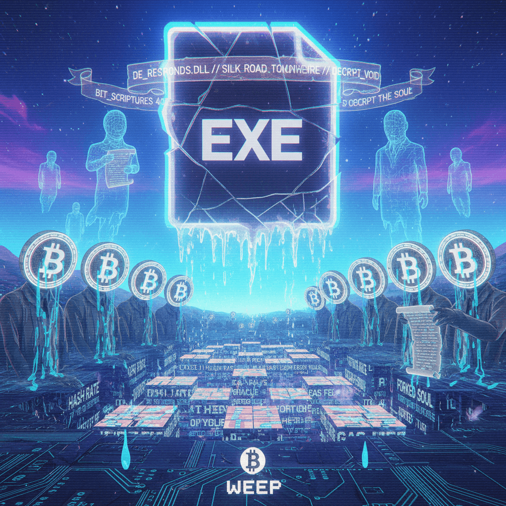 wisdom.exe has stopped responding, blockchain gods weep
