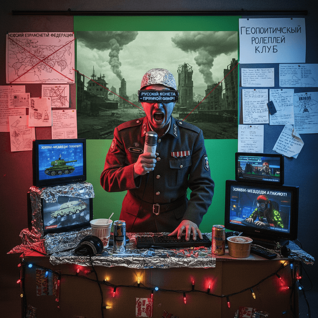 Russian apocalypse fan writes fanfic as breaking news, very real