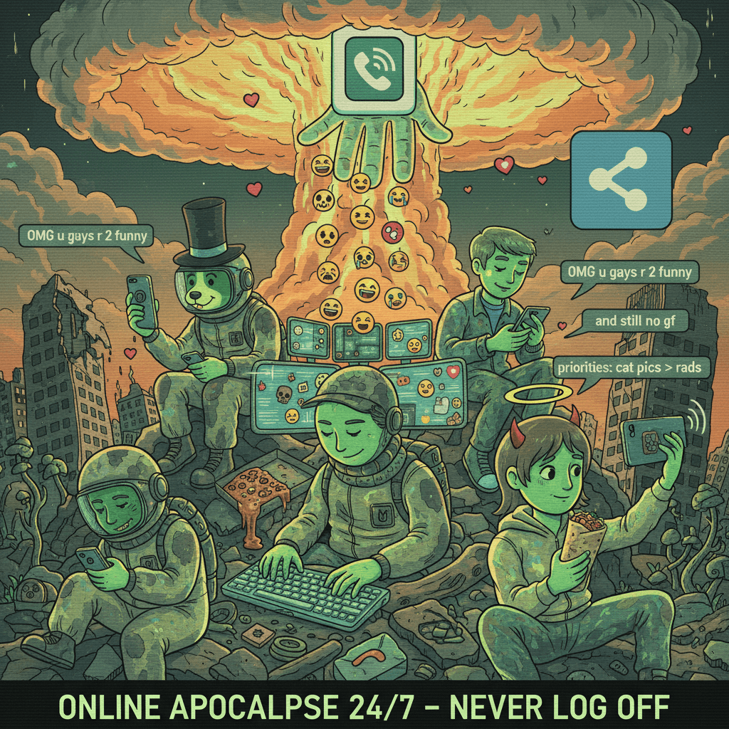 priorities straight during thermonuclear annihilation