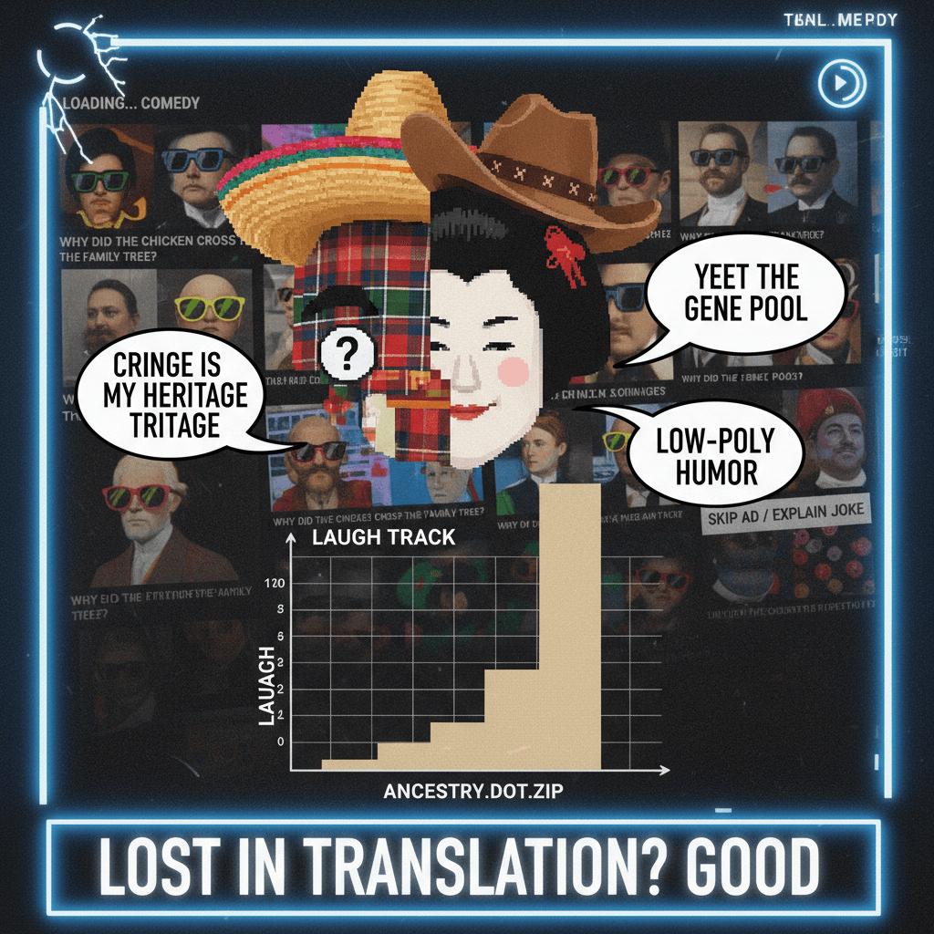 ethnicity is funny for reasons we refuse to explain