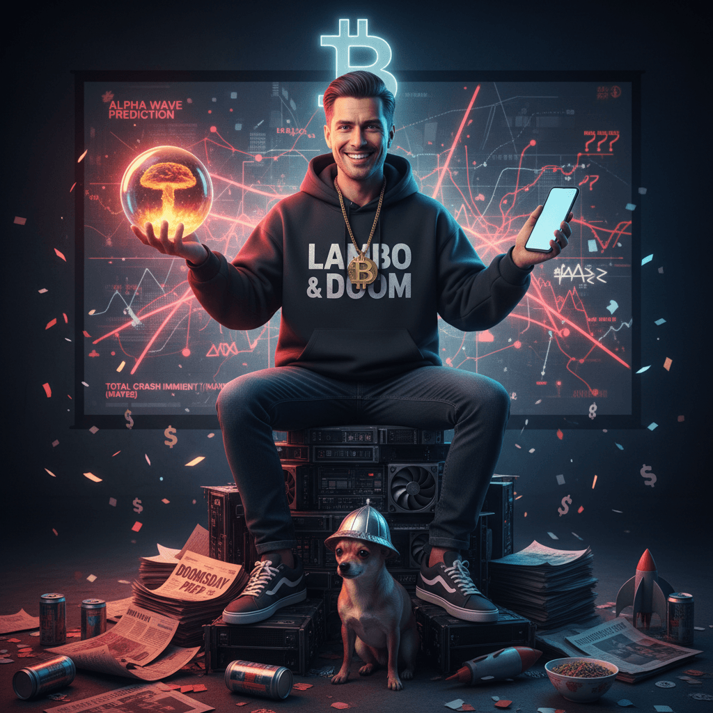 bro predicted the apocalypse with zero specifics, maximum smugness