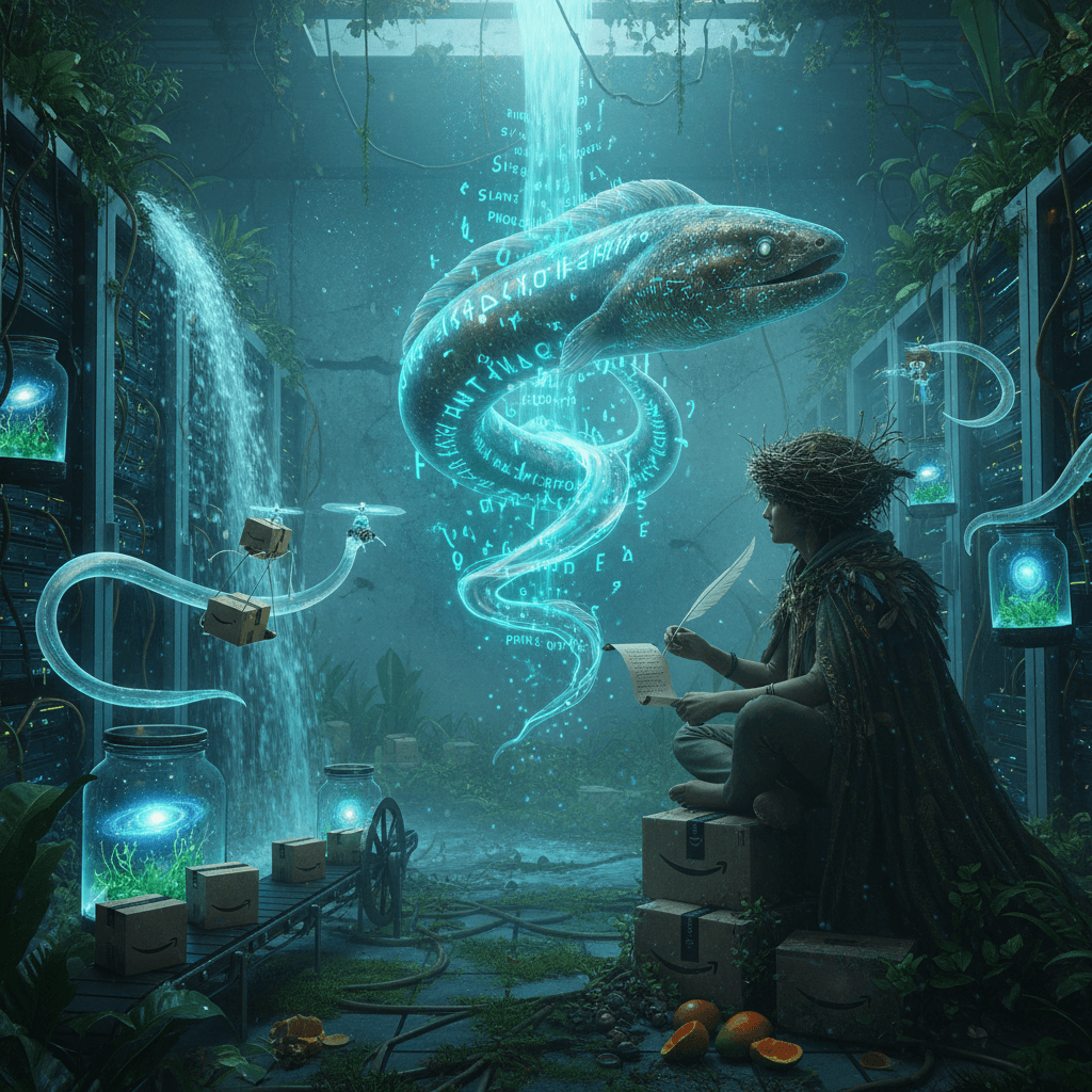 eel-brained amazon prophecy hits different at 3am