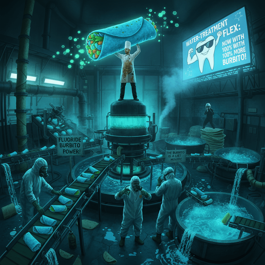 chef de cuisine at the water treatment plant (fluoride burrito era)