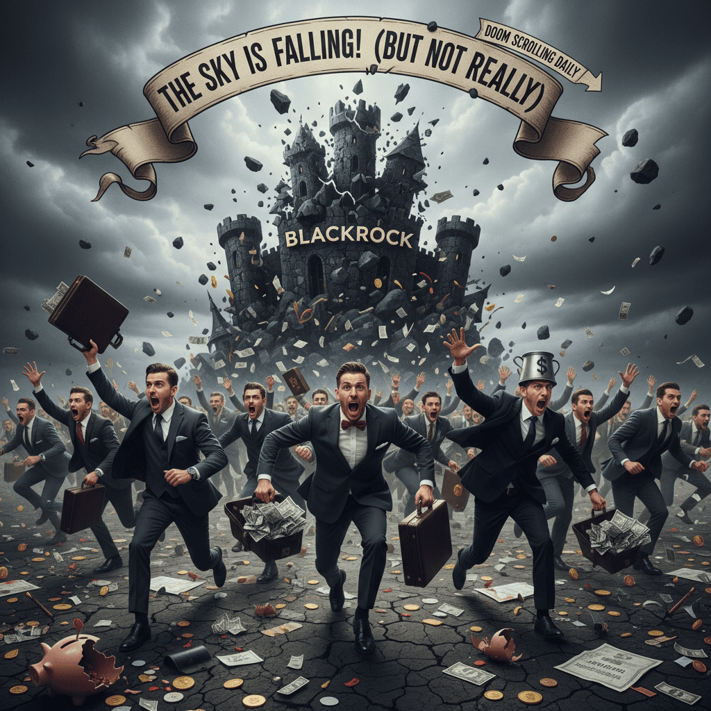 blackrock collapsing (it did not, in fact, collapse)