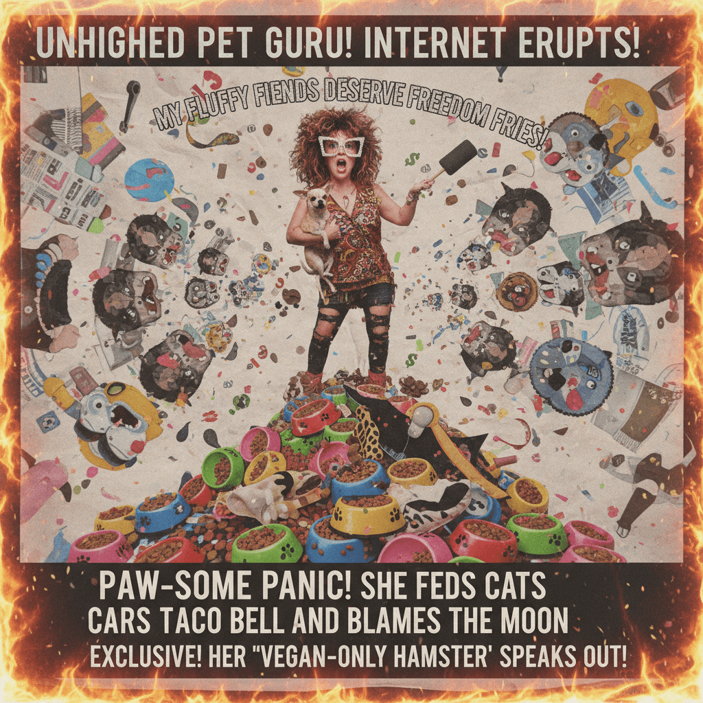 Peak tabloid energy: woman's controversial pet philosophy goes viral