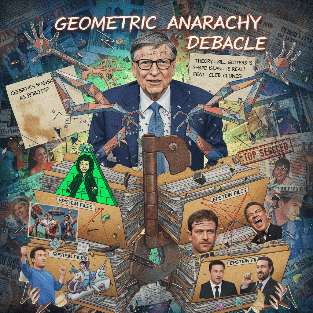 Gates gets geometrically unhinged in the Epstein Files (apparently)