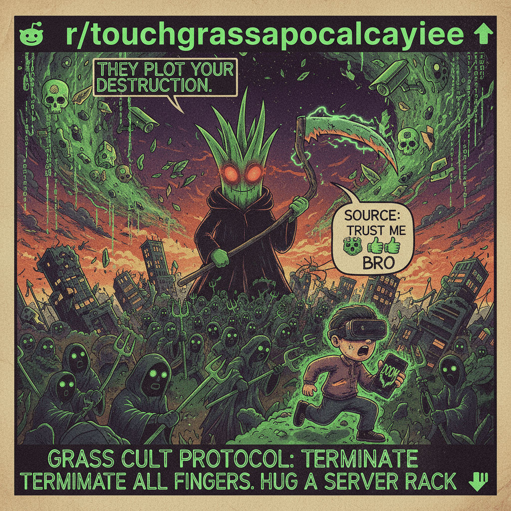 Tell grass enjoyers actually want you dead (citation needed)