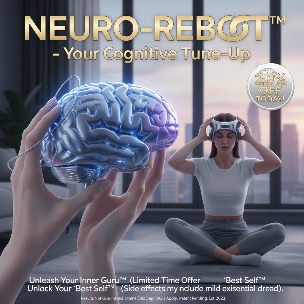 Device promises to fix your broken brain for 20% off, results may vary™