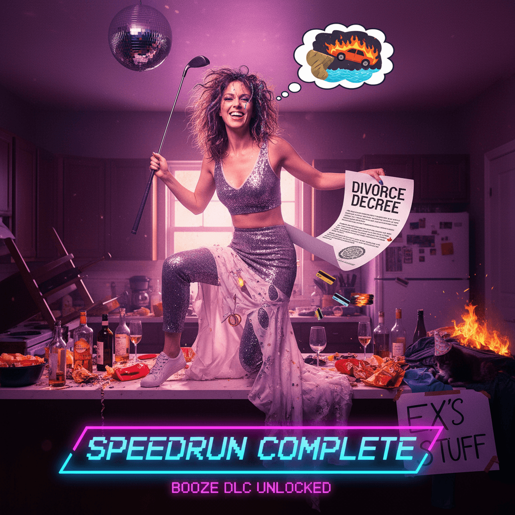 Therapeutic choices: infidelity speedrun any% with booze DLC