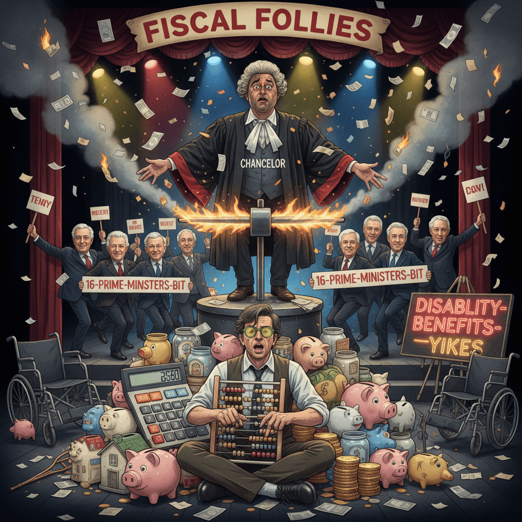 Chancellor gets roasted while columnist does math with household piggy banks