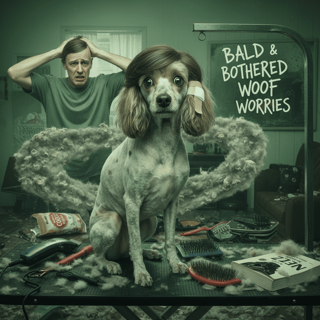 Baldness: not just for midlife crises, now for anxious dog owners too