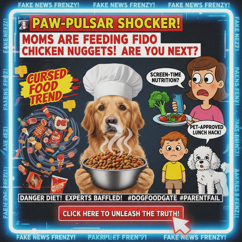 Scientists warn: eating actual dog food is bad (shocking discovery)