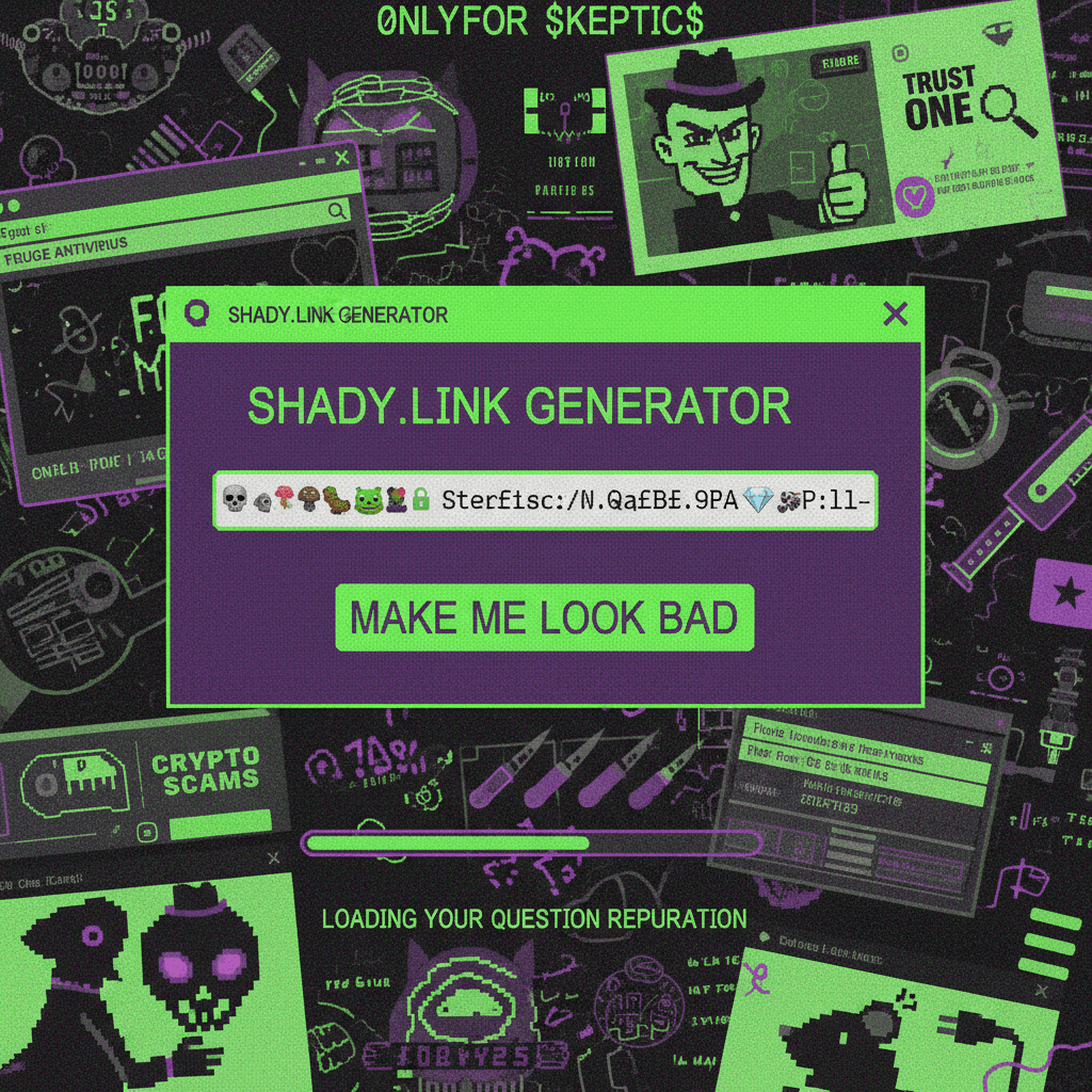 finally, a url shortener for people who want to seem untrustworthy