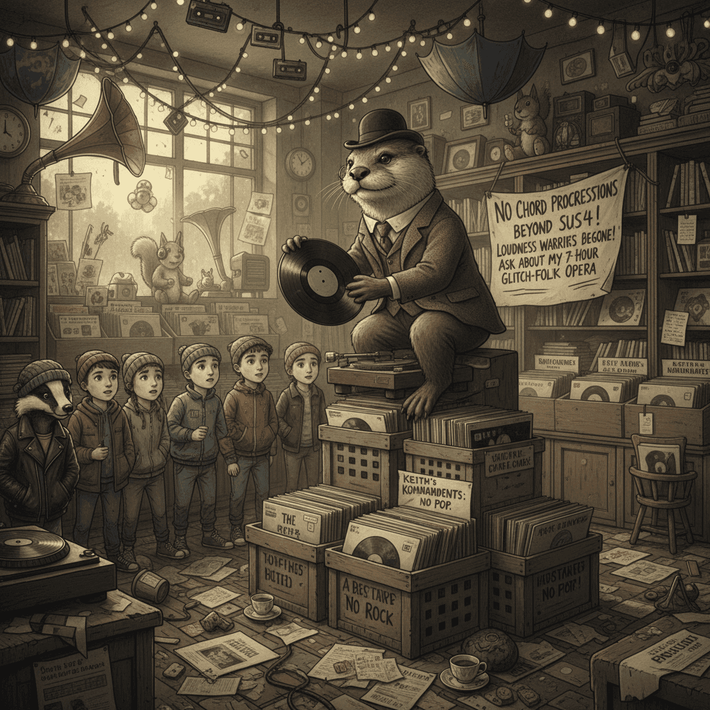 Keith the otter: Cambridge's most insufferable vinyl gatekeep