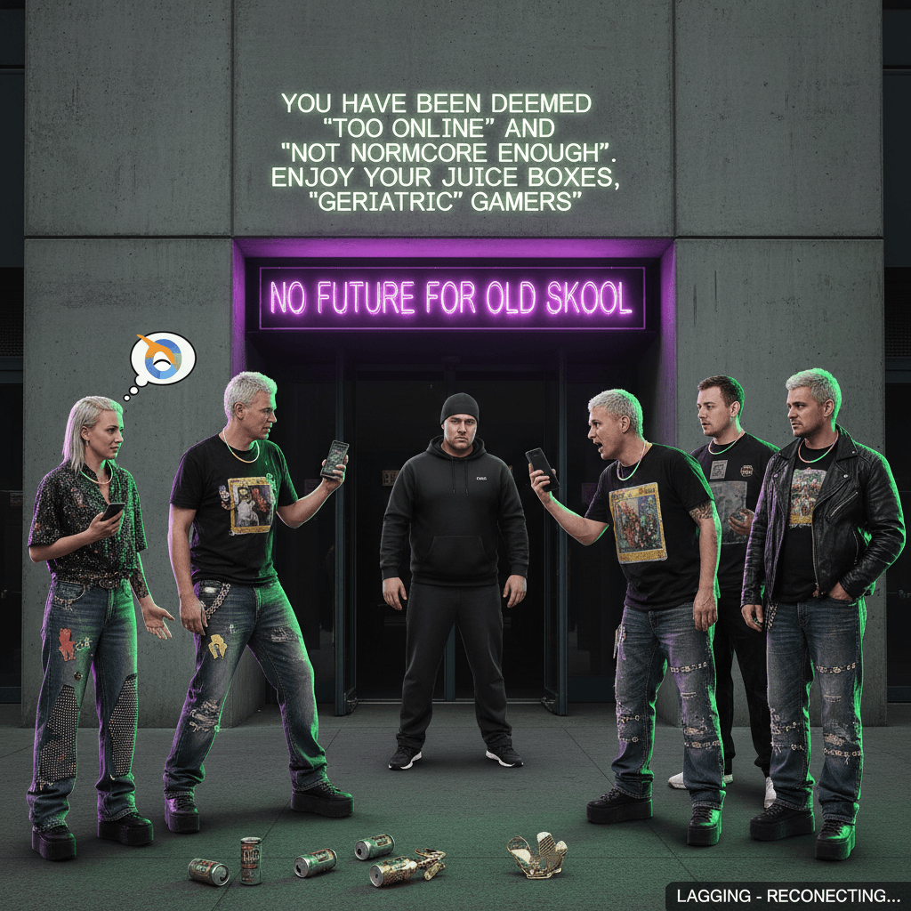 30-year-old boomers vs. door policy: a timeless tragedy