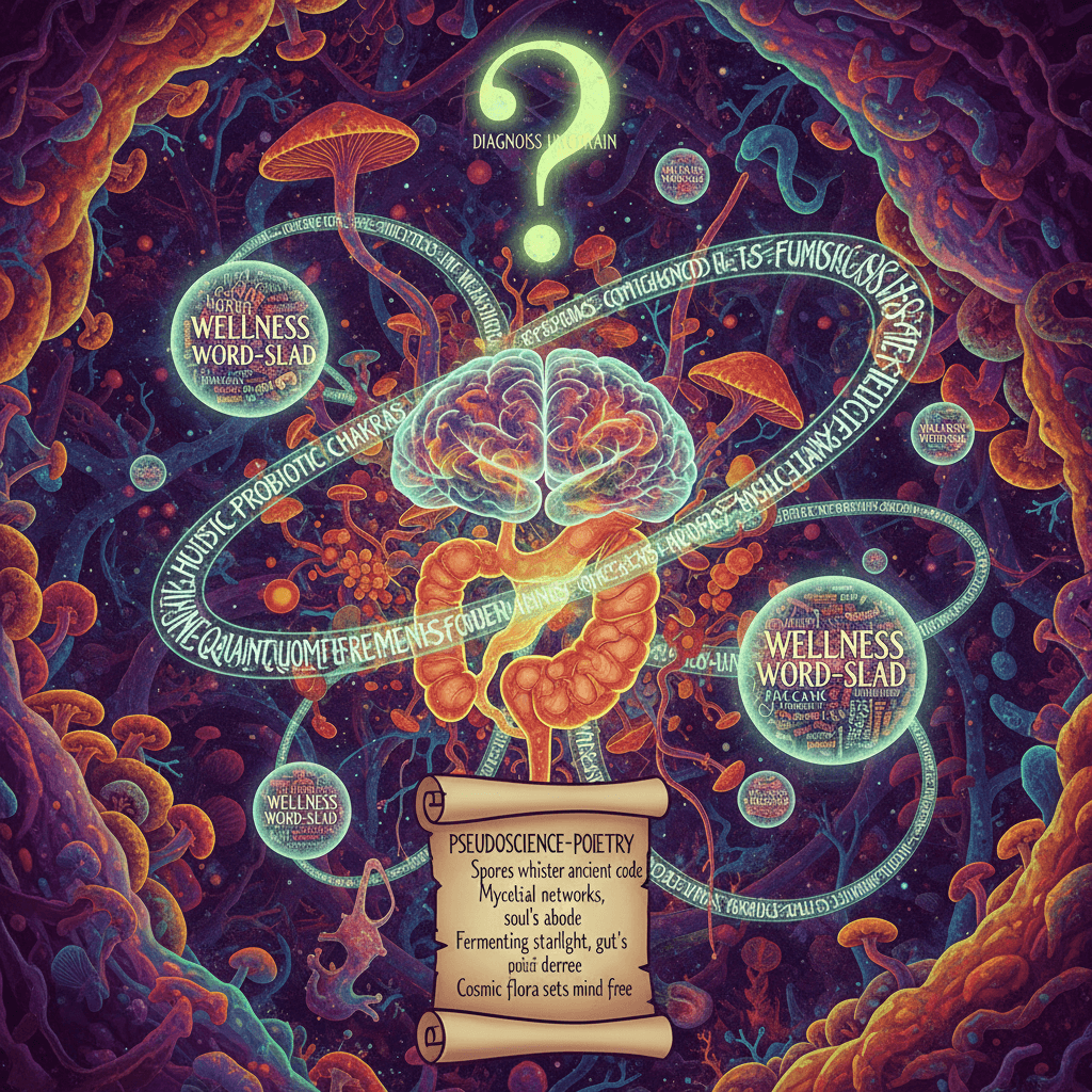 microbiome mysticism meets fungal fever dream, diagnosis unclear