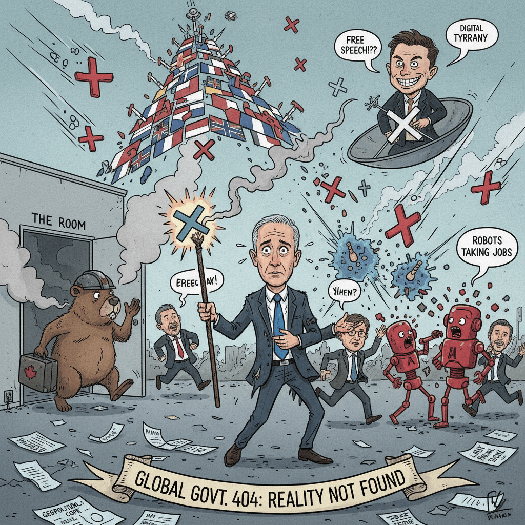 Starmer's international X-ban coalition falls apart; Canada saw the room and left