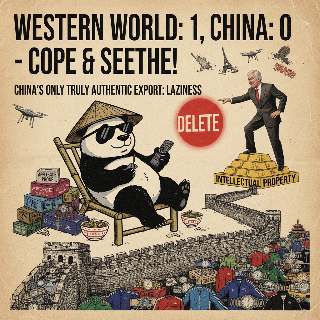 Everything is fake in China except this lazy stereotype