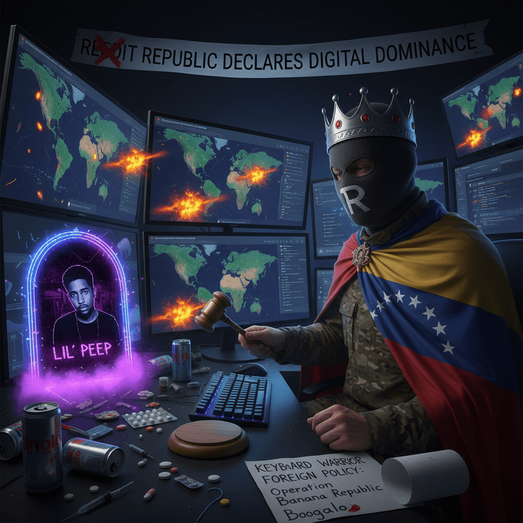 redditor declares war on venezuela while honoring dead soundcloud rapper