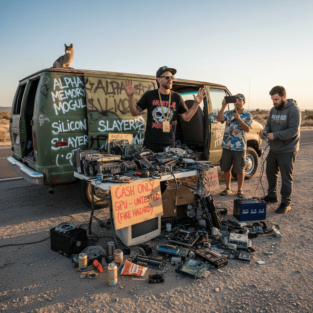 Selling RAM from a clapped-out van: peak entrepreneurship