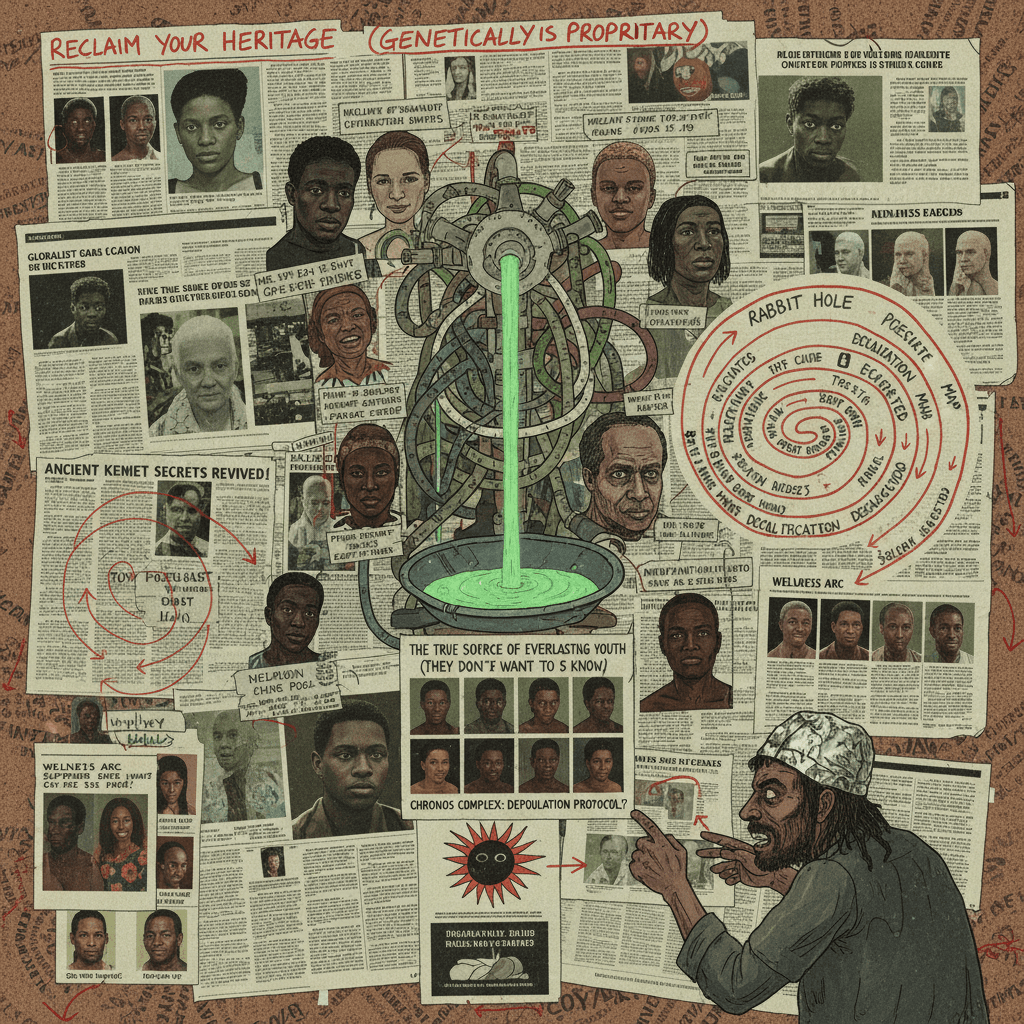 stem cell fountain of youth but make it racist and incoherent