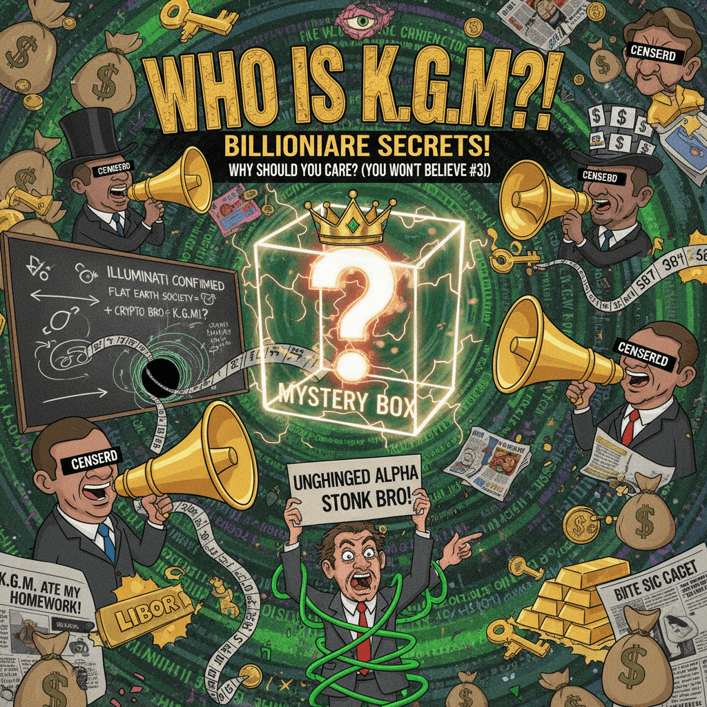 Who is K.G.M and why do we care? A mystery wrapped in billionaire gossip