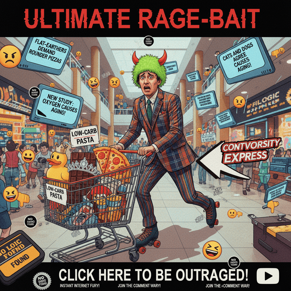 Peak contradiction meets fashion crime: the ultimate rage-bait speedrun