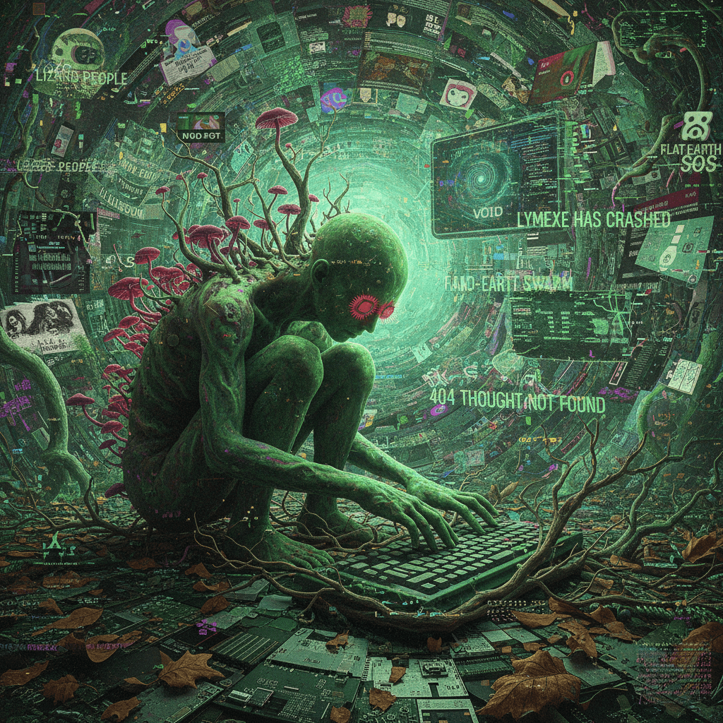 lyme disease meets matrix-brained internet rot