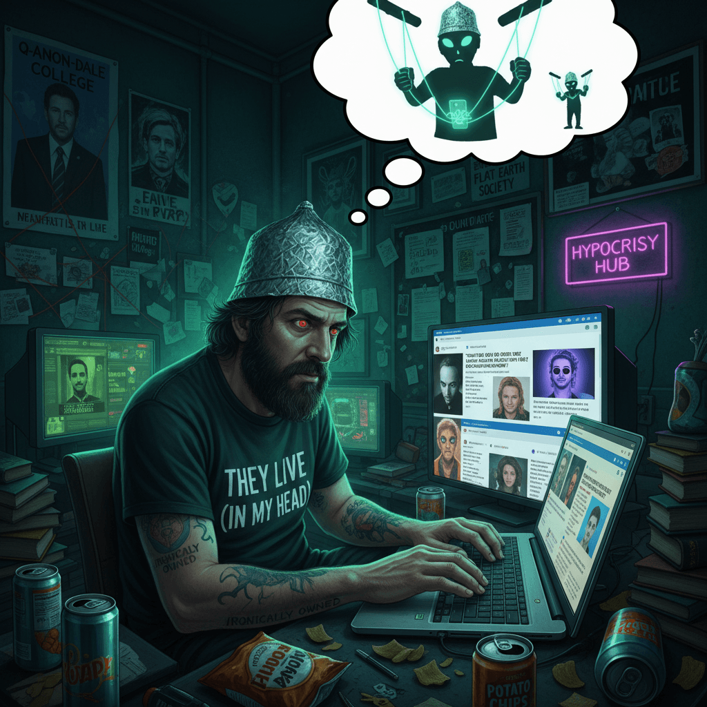 guy psyopped into being the psyop posts about psyops