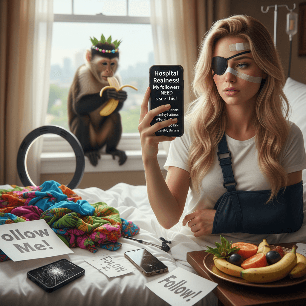 Influencer learns monkeys don't care about engagement rates