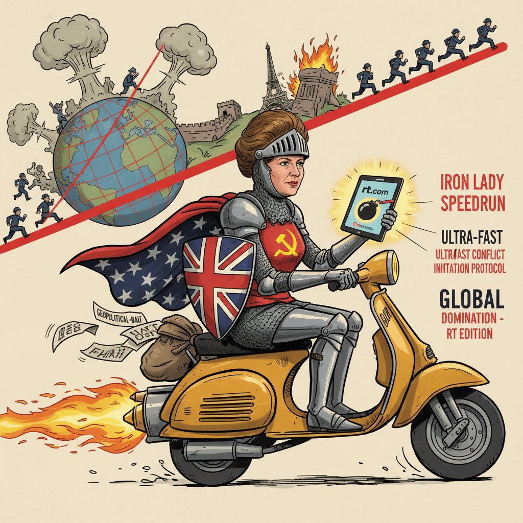 RT.com discovers women in politics = instant war declarations