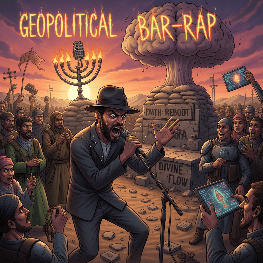 Fedora-tipping meets slam poetry in this Gaza Strip heat check