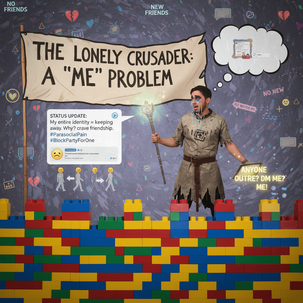 guy admits his whole personality is immigrant-blocking because he's lonely